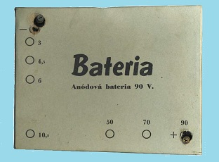 monoblokov anodov baterie 90V